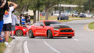 Central Florida Cars and Coffee | Return of the Flybys!! | February 2025 #carsandcoffee #carspotting