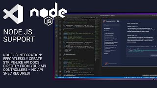 Visual Studio Code Extension: Support for Node.JS - Generate Stripe-like API docs