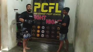 #PCFL  How To Improve Your #MuaythaiCombination on Desi Hindi Language with #TheBullKhanna