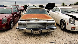 1984 Box Chevy Caprice Classic Junkyard Find