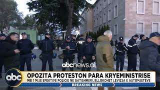 Opozita proteston para kryeministrise/ Mbi 100 mije efektive ne terren | ABC News Albania