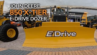 John Deere Reveals Hybrid-Electric 850 X-Tier E-Drive Dozer