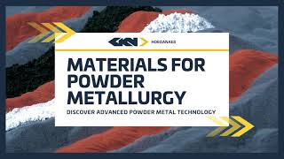 MPIF PowderMet 2021 Hoeganaes Introduction