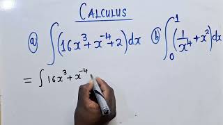 CALCULUS | Integral [Indefinite and Definite Integral]