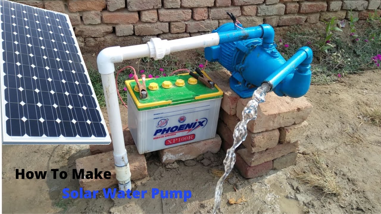 Install Solar Water Pump 12v Solar Pump With 150 Watt Solar 51 Off