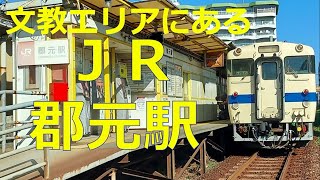 JR郡元駅周辺の踏切と電停と文教エリア【ひとまわり】 ＃踏切 #JＲ#鹿児島市電