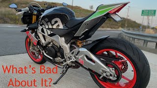 3 Things I Dislike About My Aprilia Tuono V4 1100 Factory