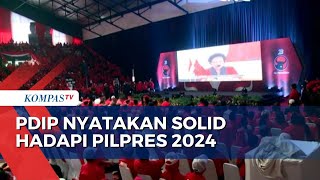 PDIP Nyatakan Kompak dan Solid Hadapi Pilpres 2024