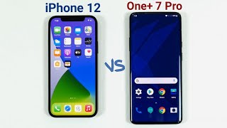 iPhone 12 vs Oneplus 7 Pro SpeedTest & Camera Comparison