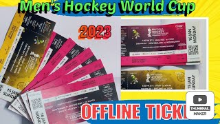 Men's Hockey World Cup 2023 ofline tricks at birsa Munda hockey stadium, Rourkela