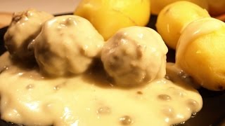 Königsberger Klopse, mit Kapernsoße, leckeres Rezept