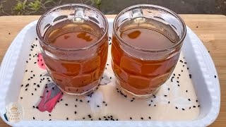 Homemade Herbal Tea for Flu, Cough and Throat Infection | Flu Fighting Herbal Tea | Kalonji Tea