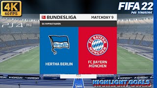 FIFA 22 - FC Union Berlin VS Bayern Munich | Bundesliga Season 2021-22 [4K-60]