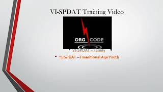 CoC Coordinated Entry Training Video