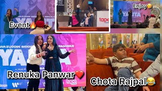 Event में की बहुत मस्ती🥳❤️ Renuka Panwar❤️🔥  #vlogs #funny #couplegoals #love