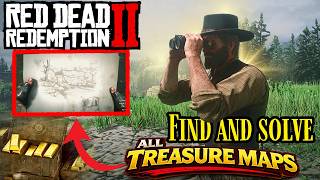 How to Find and Solve ALL Treasure Maps in RDR2 (Step-by-Step Guide)