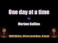 Karaoke  One day at a time - Meriam Bellina