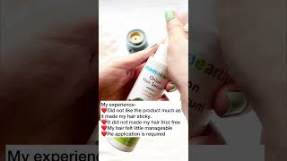 Mamaearth onion hair serum #shorts #youtubeshorts #shortsviral #trending #review #haircareroutine