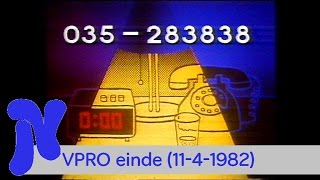 VPRO - Ledenwerving, volgende week, einde (11-4-1982)