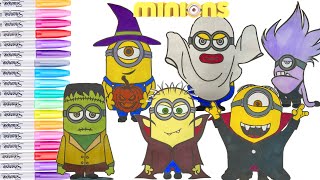 Minions the rise of Gru- Halloween  coloring pages/Elektronomia - Energy - Sky High [NCS Release]