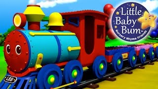 The Color Train | Nursery Rhymes for Babies by LittleBabyBum - ABCs and 123s