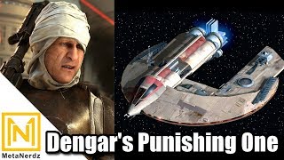 Dengar's Ship the Punishing One - JumpMaster 5000 - Star Wars Bounty Hunter Ship