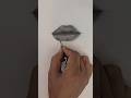 Satisfying Realistic Lips Drawing #drawing #satisfying #shortsfeed #art #learning #shorts