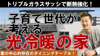 光冷暖×トリプルガラスサッシで過ごす6人家族子育て世代の家【WAKURAS】Vol 22｜清新ハウス