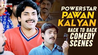 Pawan Kalyan Back To Back Comedy Scenes | Pawan Kalyan Best Comedy Scenes | Mango Telugu Cinema