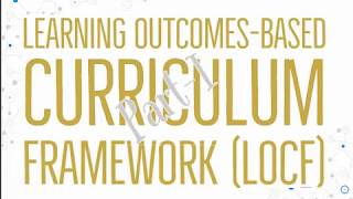 Learning Outcomes-based Curriculum Design Part-1