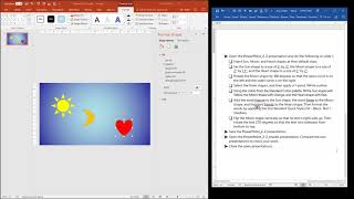 PowerPoint 2016 MOS Objective 2.2: Insert and format shapes and text boxes