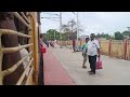 🚂 kadayanallur to sankarankovil train journey u0026 electrification 06664 sengottai madurai express