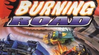 Classic Game Room - BURNING ROAD review for PlayStation