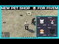 NEW PET SHOP 🐶 *FREE* | FiveM Roleplay Scripts | FiveM Tutorial 2023 | MJ DEVELOPMENT