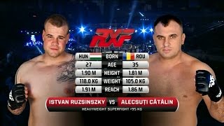 RXF 19 Galati: Istvan Ruzsinszki vs Catalin Alecsuti