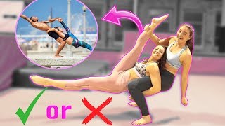 TWINS ACRO 'YOGA' CHALLENGE