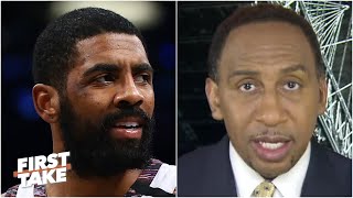 Stephen A. is disappointed in Kyrie Irving’s perceived shot at LeBron | First Take