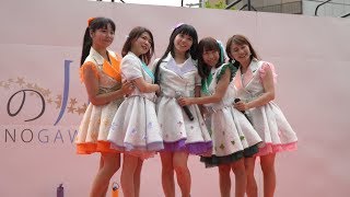 【4K】安城商店街アイドル「看板娘。」 @安城七夕まつり 2019.08.03