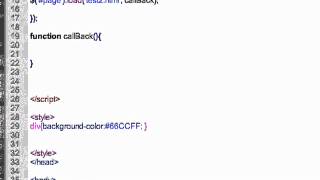 jQuery Load and Callback