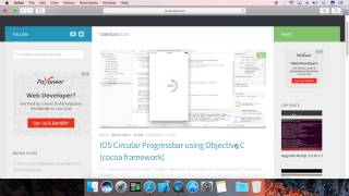 macOS Circular ProgressBar Code Release