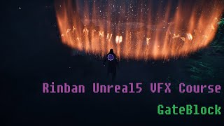 UnrealEngine5 VFX - GateBlock