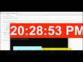 DIGITAL CLOCK in Python - python programming