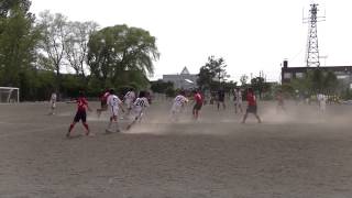 2015全日本少年サッカー空知地区リーグ（U-12）　第10節　vsくりやまB（前半）