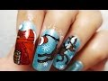 Santa Clause is coming Nail Art using SPB 02