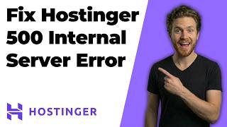 Fix Hostinger 500 Internal Server Error (2026 Easy Guide)