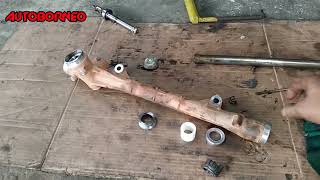 Tutorial bongkar pasang bushing Rack Ster Outlander