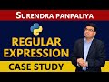 Python For Beginners [ Regular Expression Case Study | Python Tutorial | File & Exception Handling]