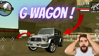 I Found G WAGON In Gta San Andreas 😱 | Secret Location 🤫 | Beast drago