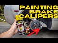 HOW TO PAINT BRAKE CALIPERS | THE QUICKEST & EASIEST WAY! | DriveHub