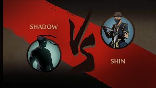 SHADOW v/s SHIN🥶 (1st bodyguard of LYNX) Shadow Fight 2 [GAMING HUB]